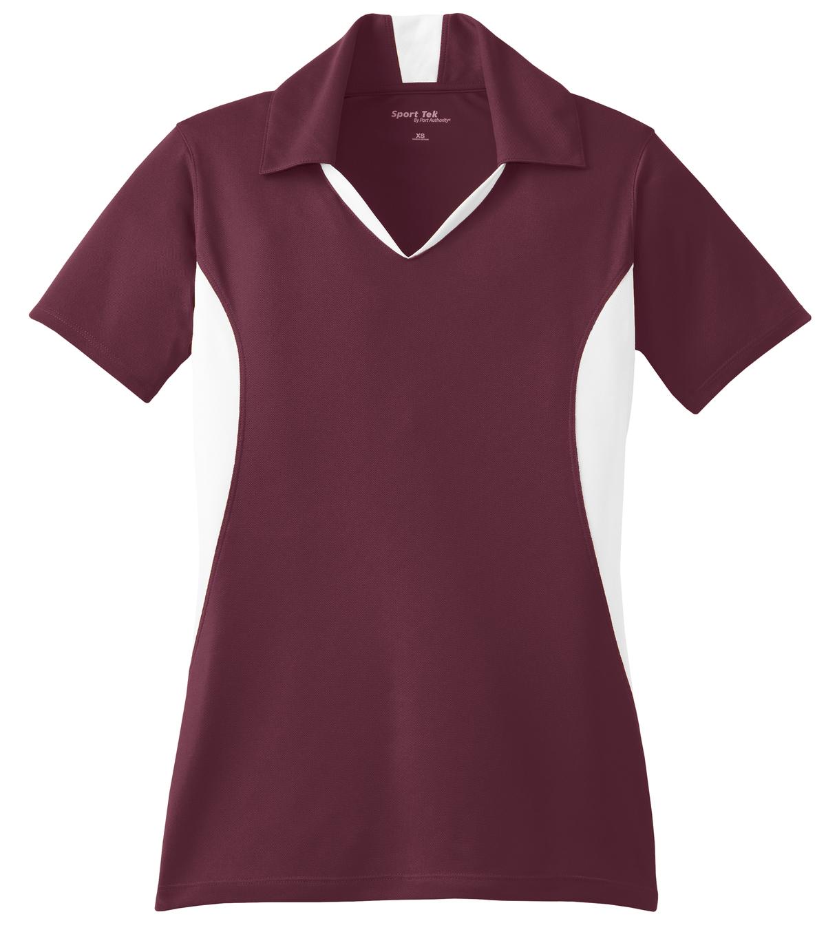 Maroon/ White - 