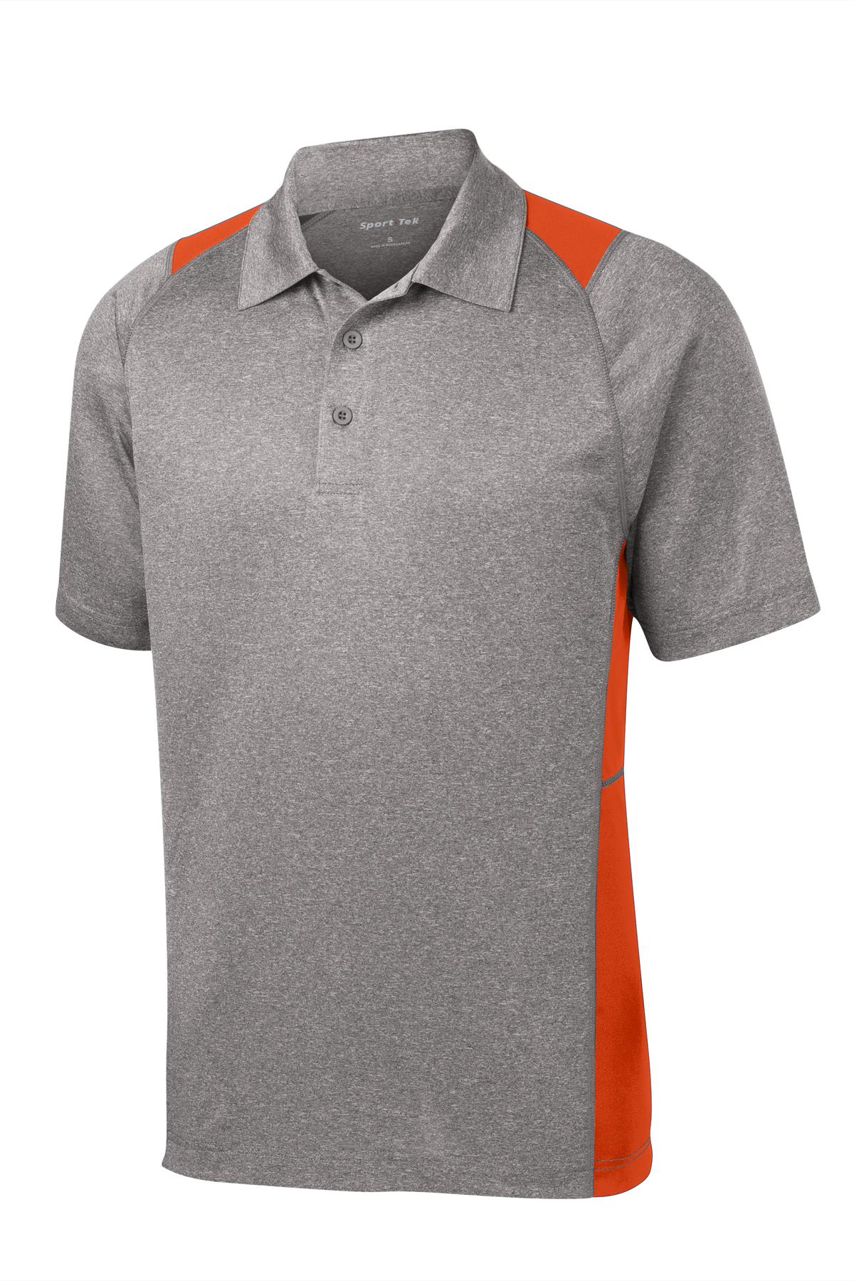 Vintage Heather/ Deep Orange - 