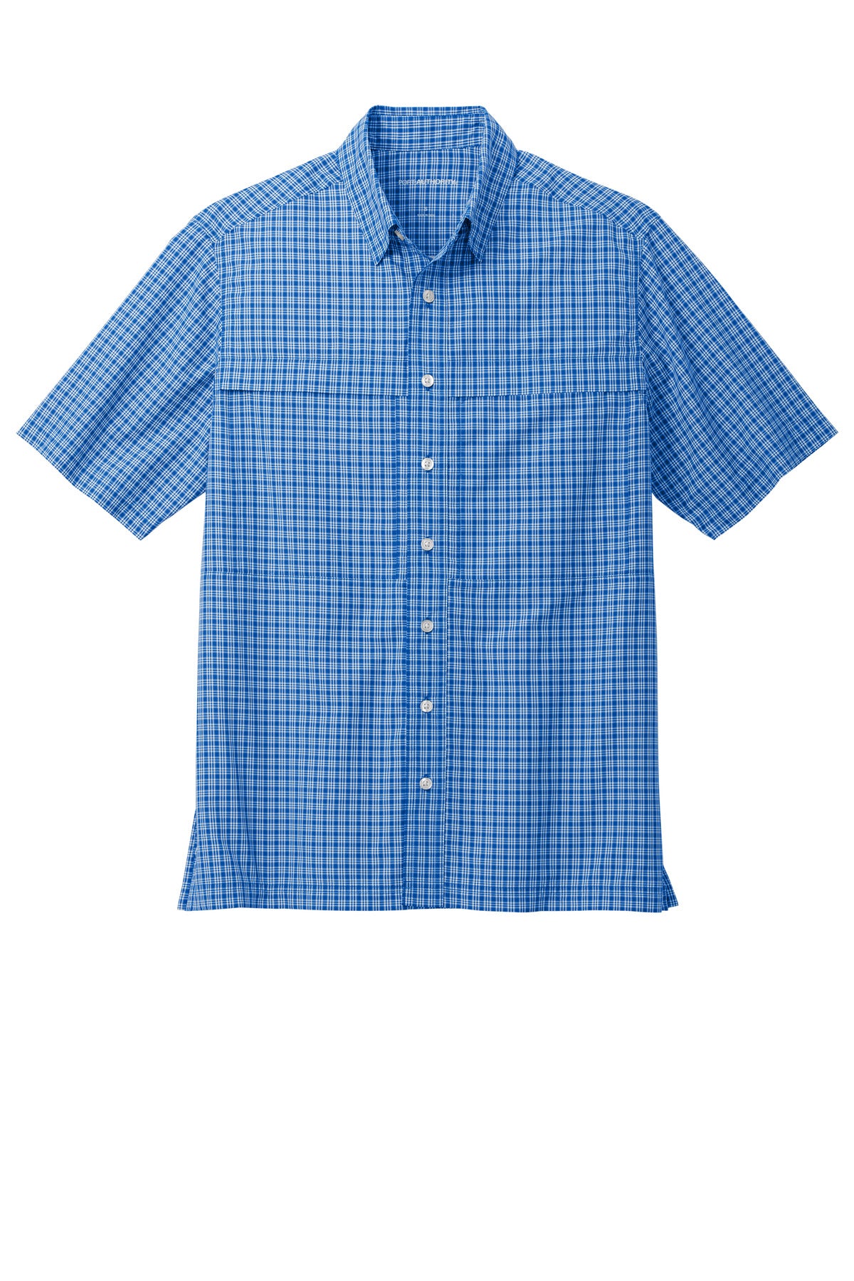 True Royal/ White Mini Plaid - 