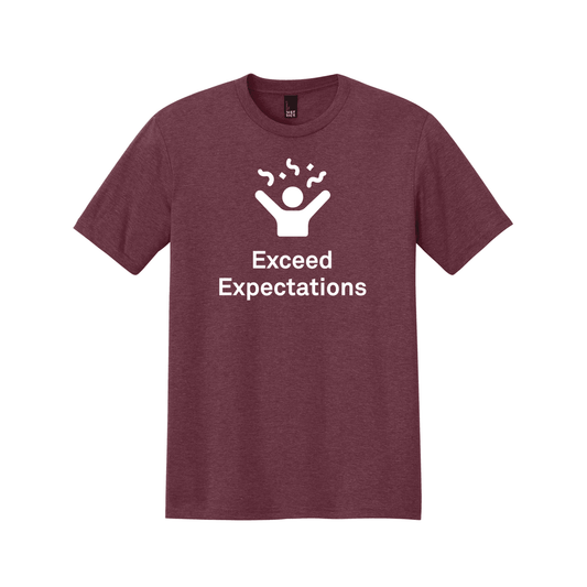 Maroon Frost - Exceed Expectations DTF