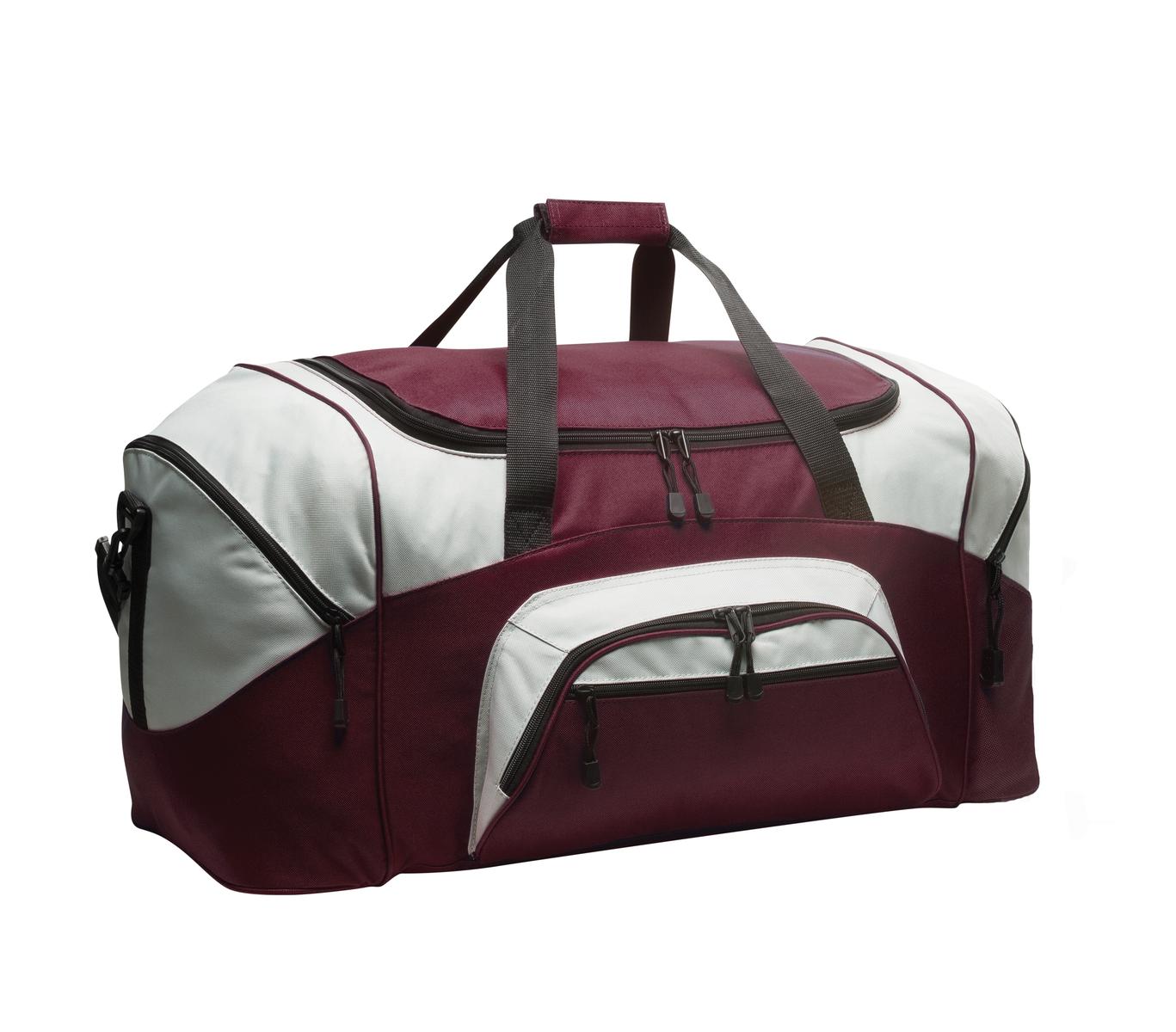 Maroon/ Grey - 